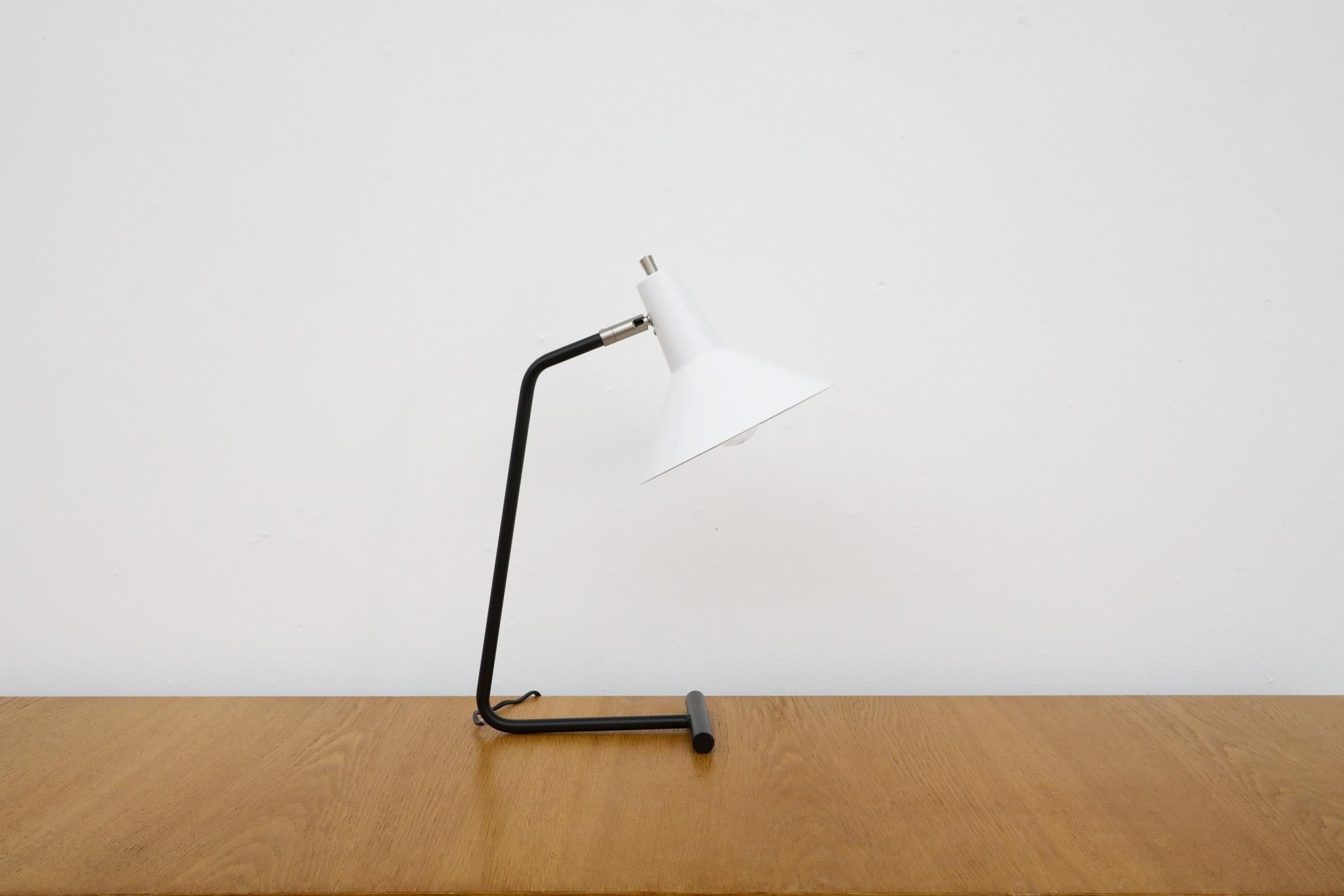 Anvia Reissued 'The-Attorney-in-Fact' Table Lamp in White For Sale 2