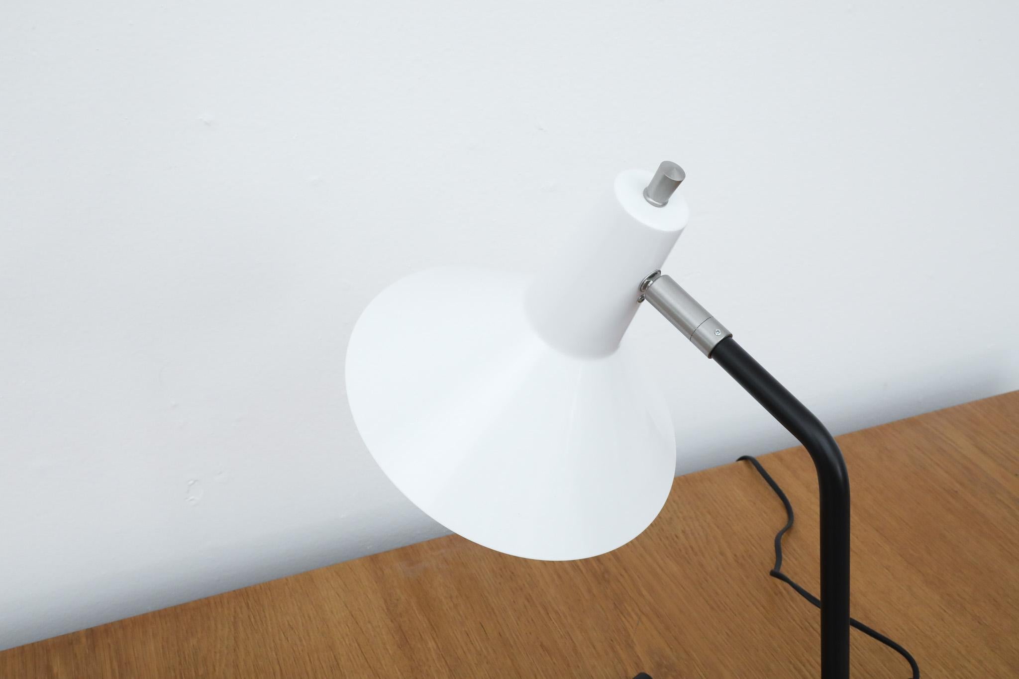 Anvia Reissued 'The-Attorney-in-Fact' Table Lamp in White For Sale 7