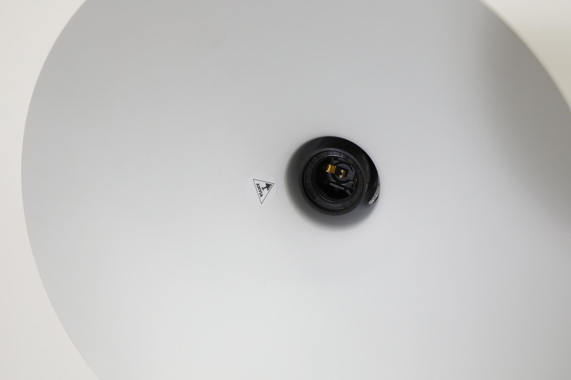 Anvia Reissued 'The Paper Clip' Wall Lamp in Black and White 8
