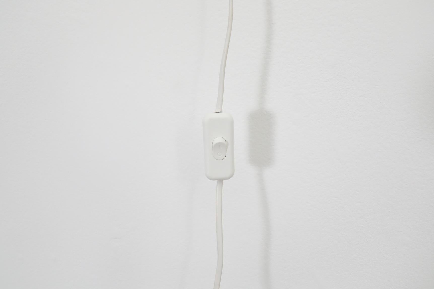 Anvia Reissued 'The Paper Clip' Wall Lamp in Black and White 11
