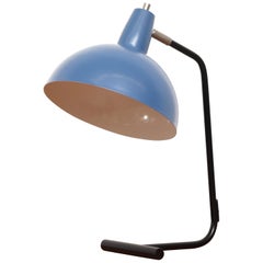Anvia 'the Director' Table Lamp in Blue