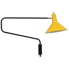 Anvia 'The Paper Clip' Wall Lamp in Yellow