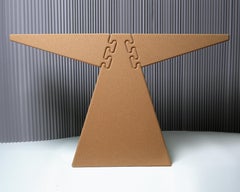 Anvil Console Table, Cork