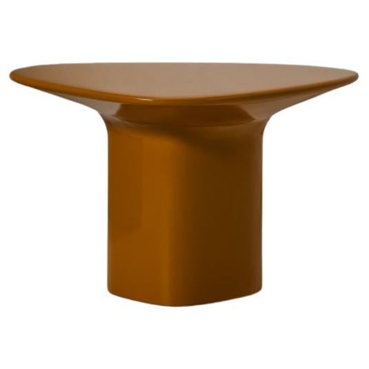 Anvil High Gloss Side Table by Van Rossum For Sale