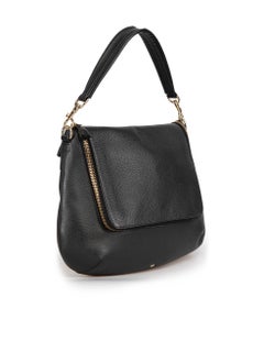 Anya Hindmarch Black Leather Vere Slouchy Bag