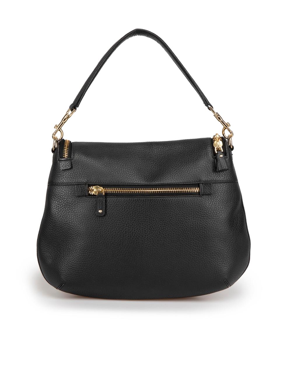 Anya Hindmarch Black Leather Vere Slouchy Bag In Excellent Condition In London, GB