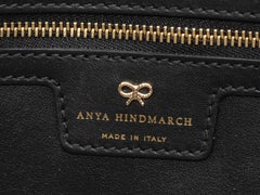 Anya Hindmarch Black & Multicolor Ebury Maxi II Sticker Print Tote