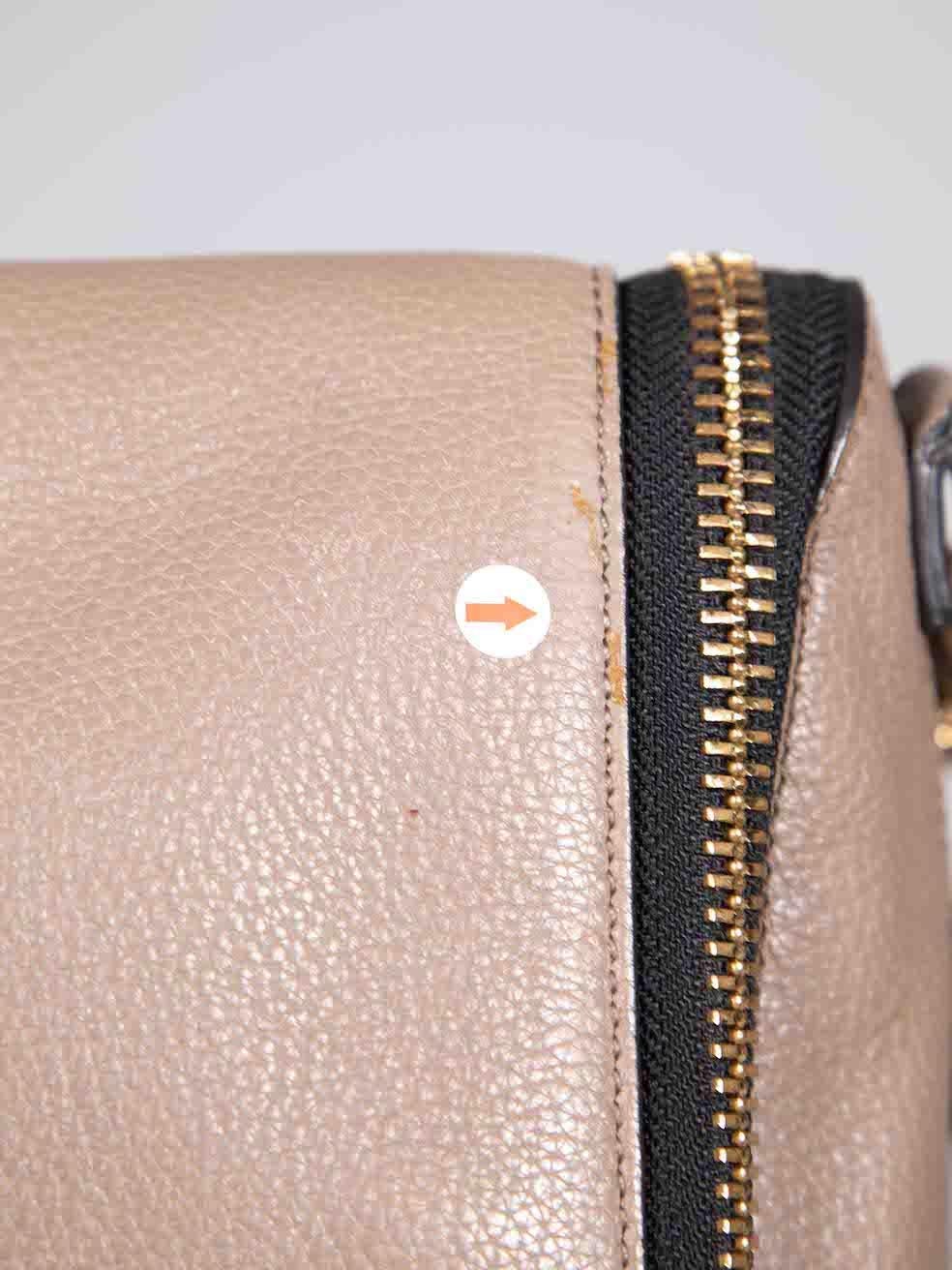 Anya Hindmarch Brown Leather Maxi Zip Crossbody Bag 3