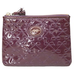 Anya Hindmarch - Marsupio in pelle verniciata bordeaux