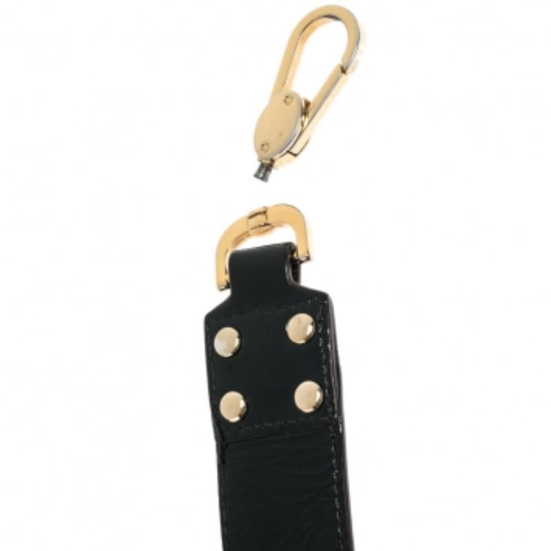 Anya Hindmarch Fourre-tout vert foncé en cuir verni avec logo d'art en vente 3