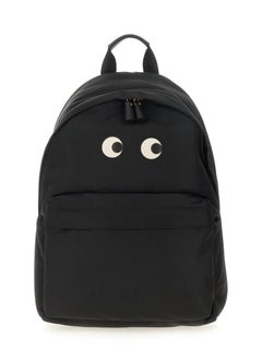 Anya Hindmarch Eyes Backpack — Black