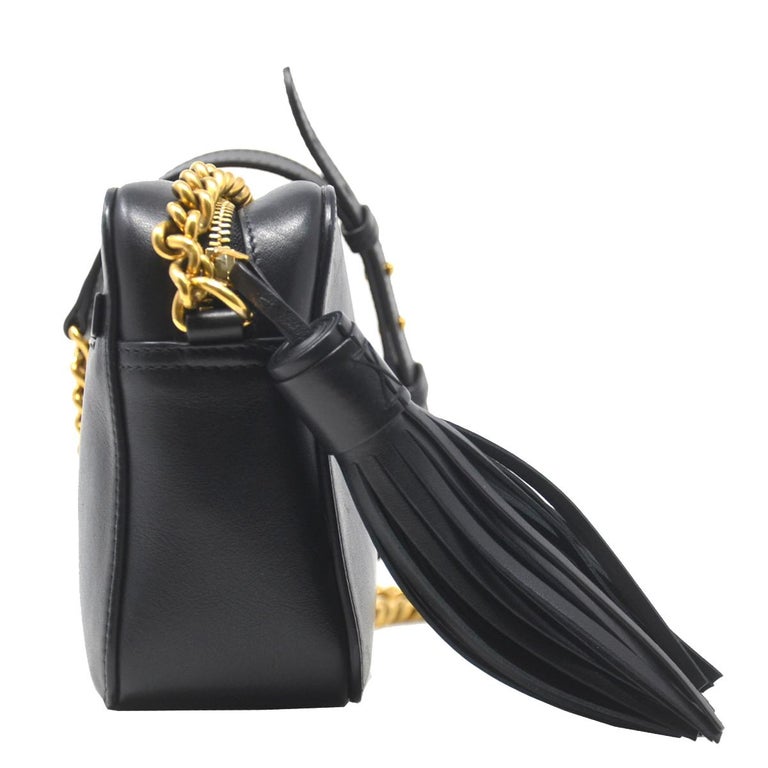 Anya Hindmarch Eyes Black Leather Crossbody Bag at 1stDibs anya
