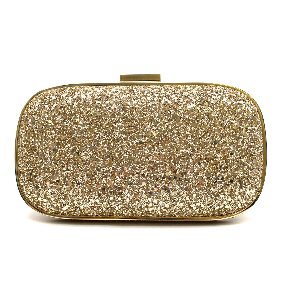 anya hindmarch glitter clutch