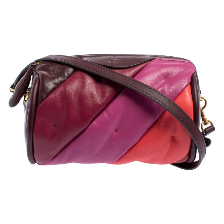 Anya Hindmarch Multicolour Chubby Barrel Leather Crossbody Bag at 1stDibs