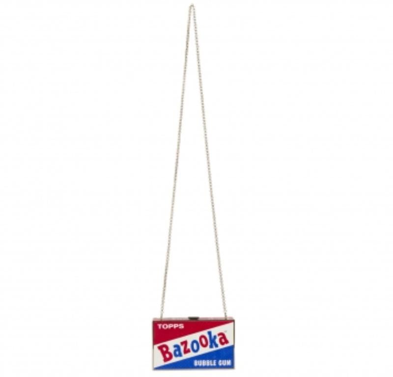Women's Anya Hindmarch Multicolor Snakeskin Bazooka Imperial Clutch