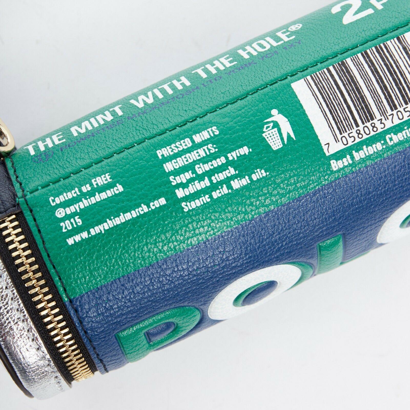 silver leather wristlet