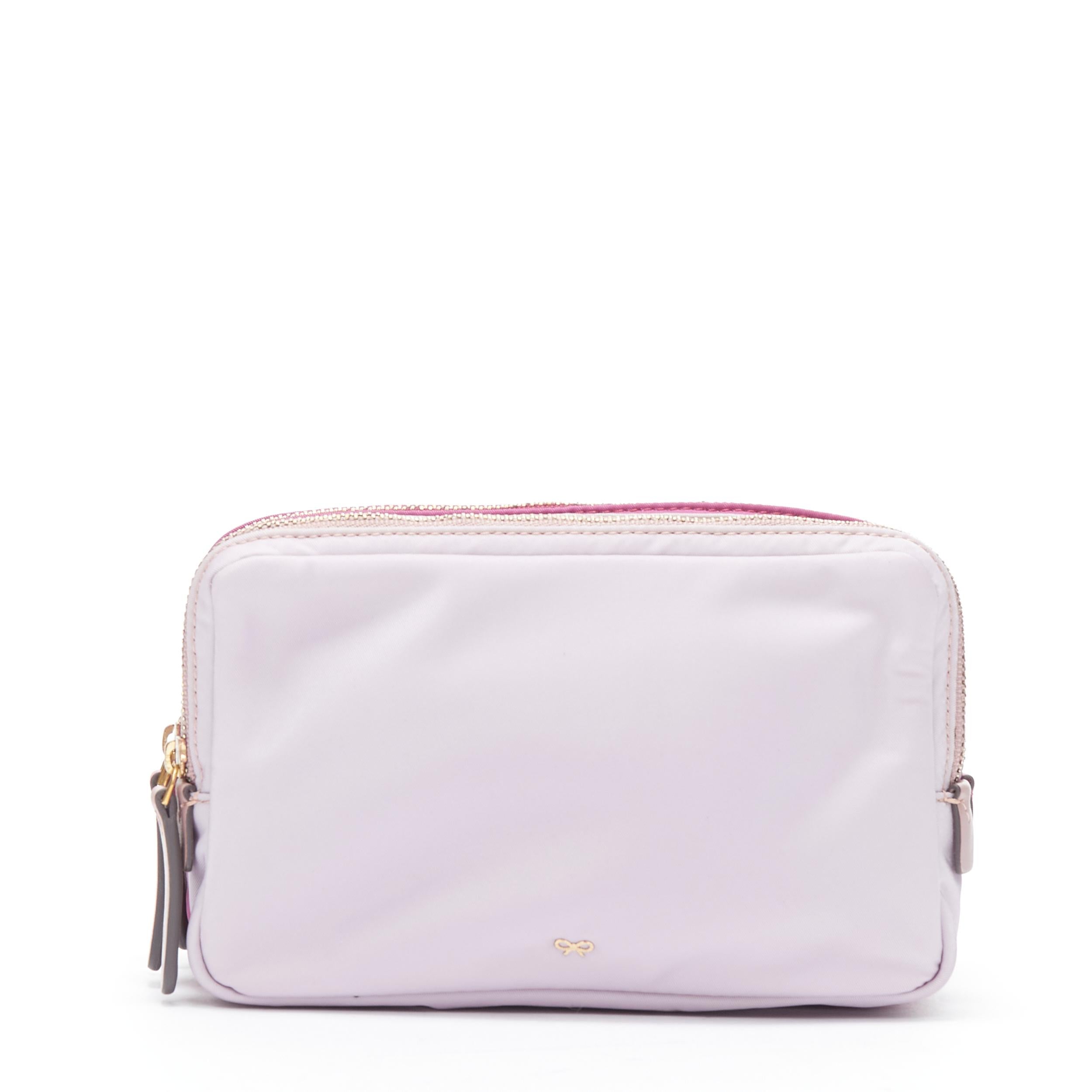 pink pouch bag