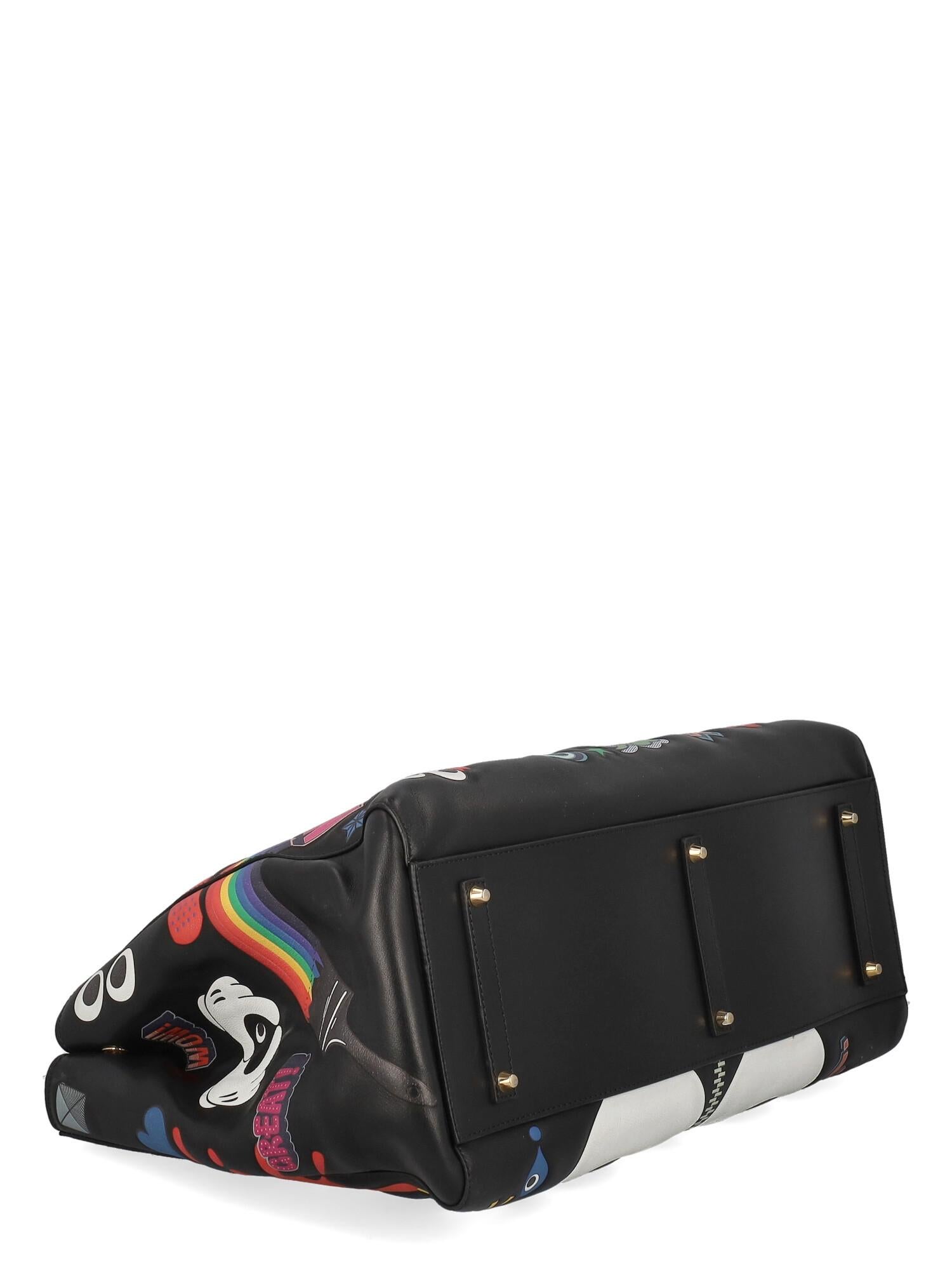 Anya Hindmarch Women Handbags Black, Multicolor Leather  For Sale 1