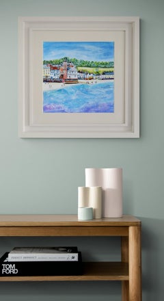 Kingsand, Cornouailles, Art de Cornouailles, Paysage marin, Peinture figurative