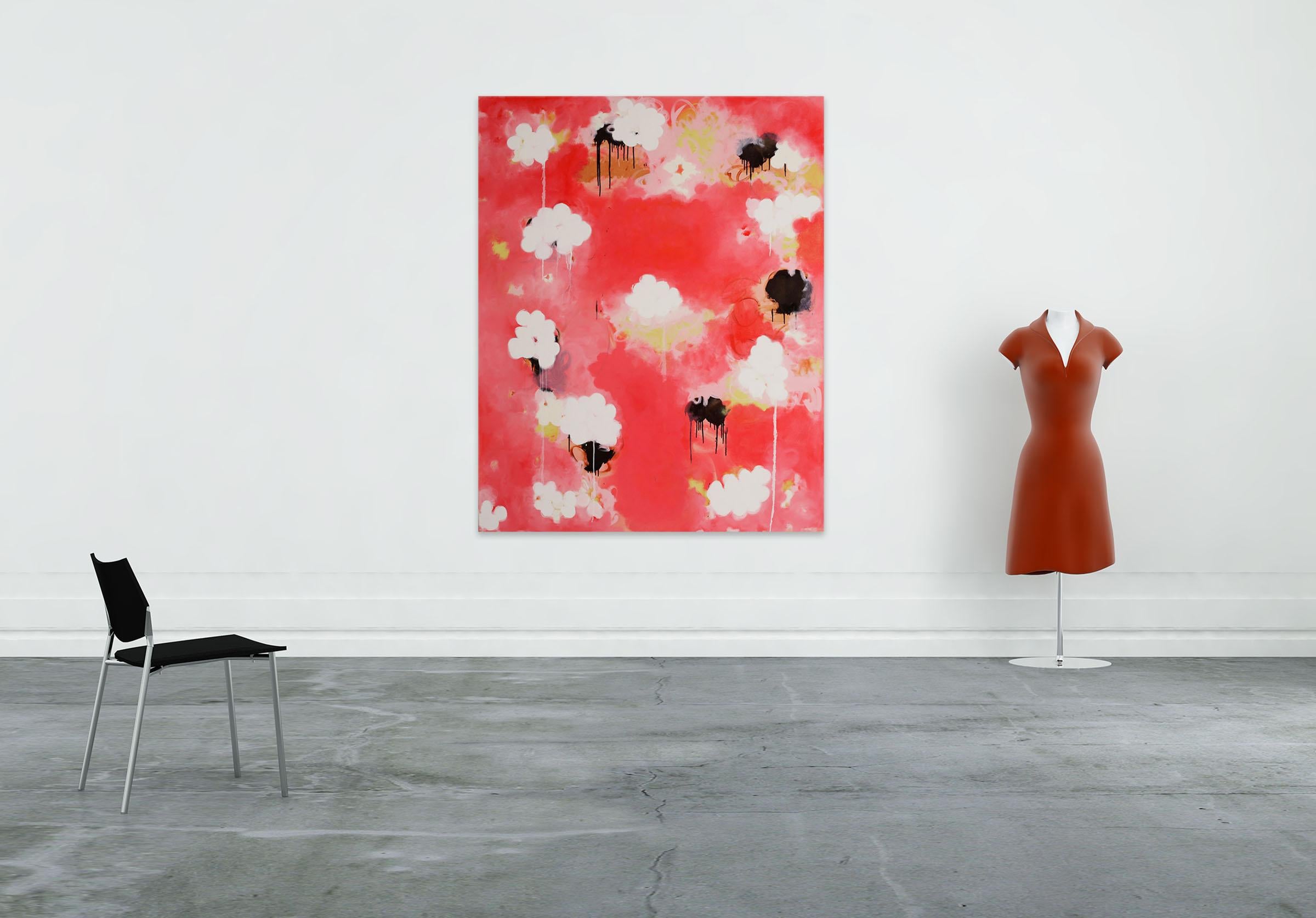 Candy (Abstraktes Gemälde) – Painting von Anya Spielman