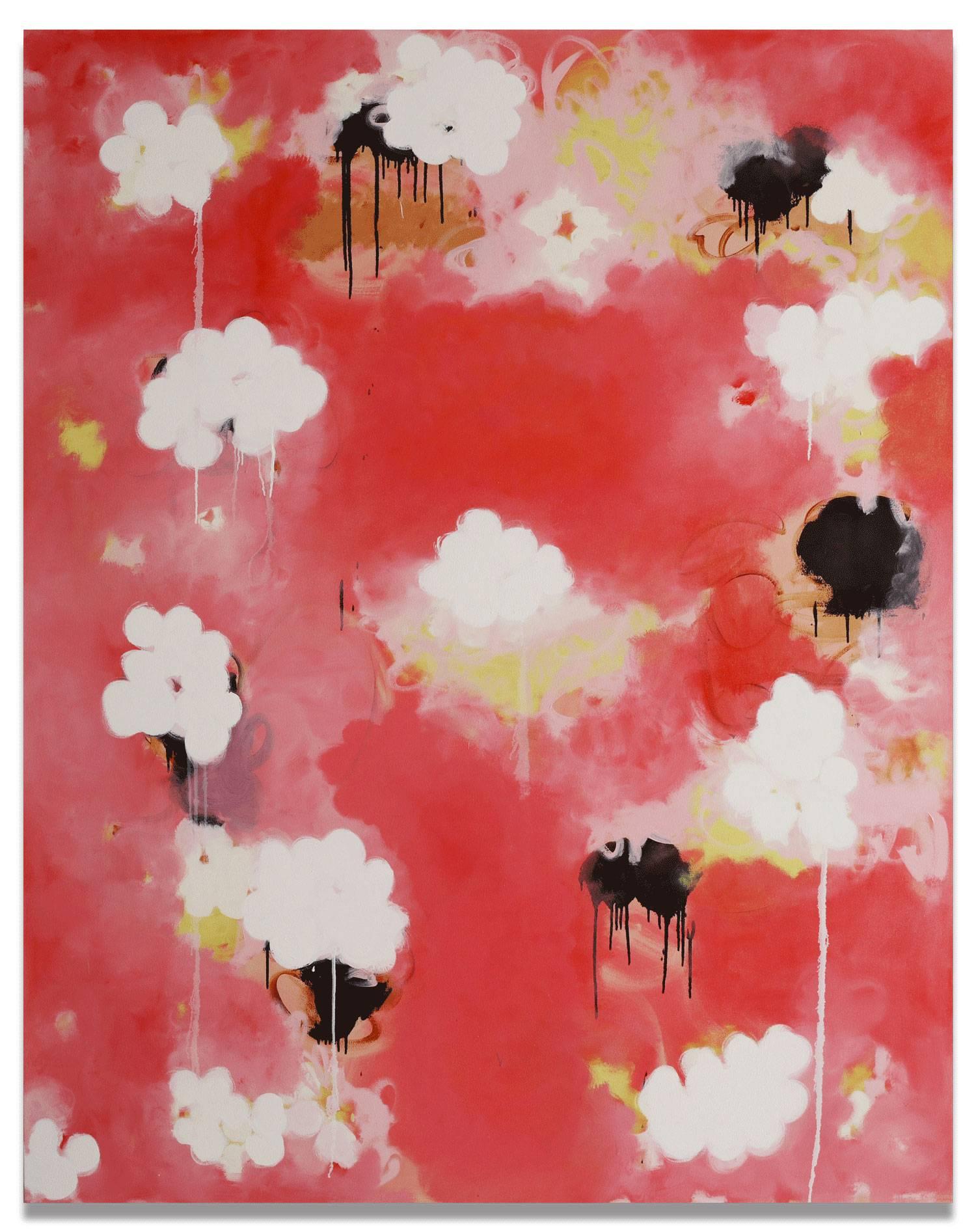 Anya Spielman Abstract Painting - Candy