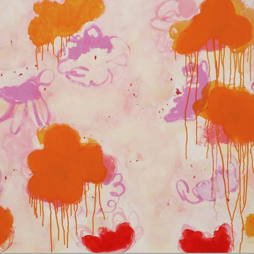 Effloresce (Pittura astratta) - Art Astratto di Anya Spielman