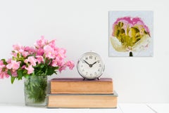 vert, or, rose (peinture abstraite)