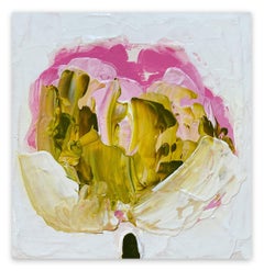 Green, Gold, Pink (Abstract painting)