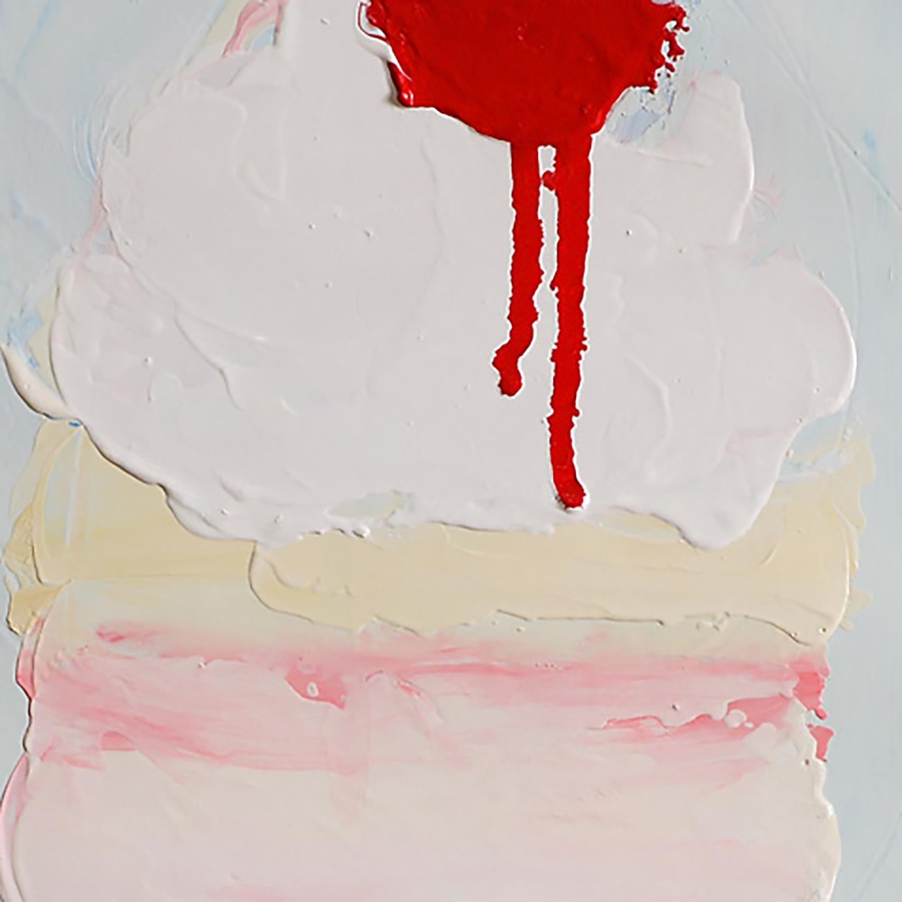 Incarnadine (Pittura astratta) - Painting Astratto di Anya Spielman