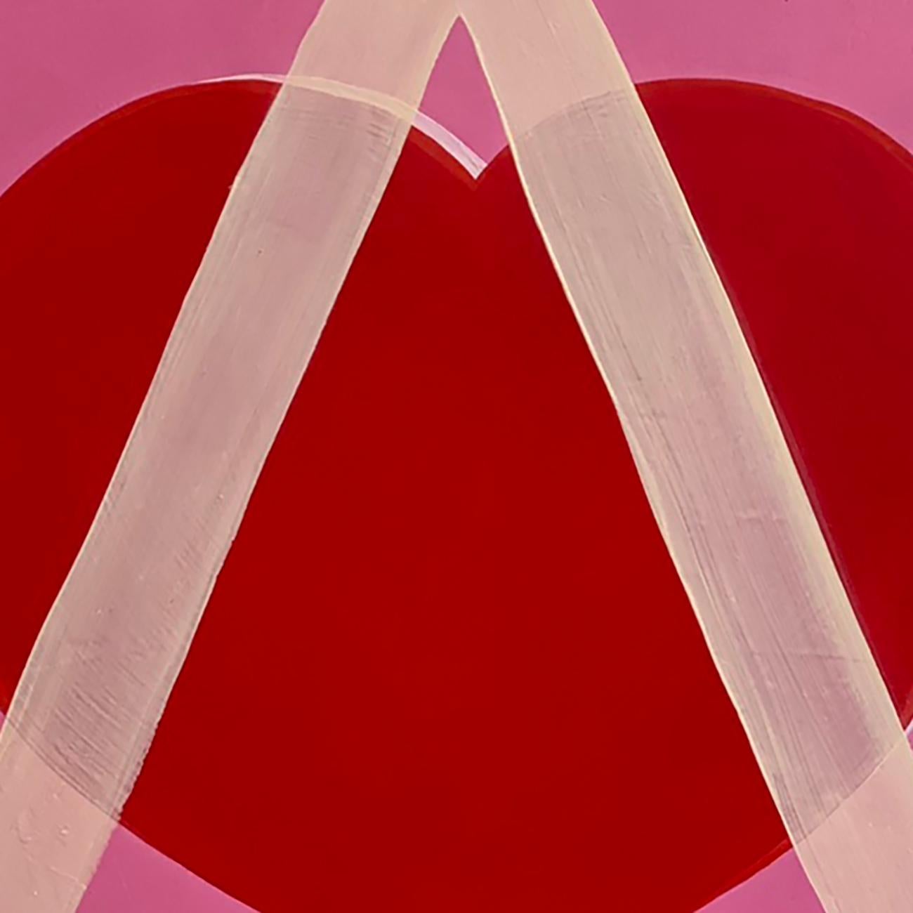 V (Pittura astratta) - Painting Astratto di Anya Spielman