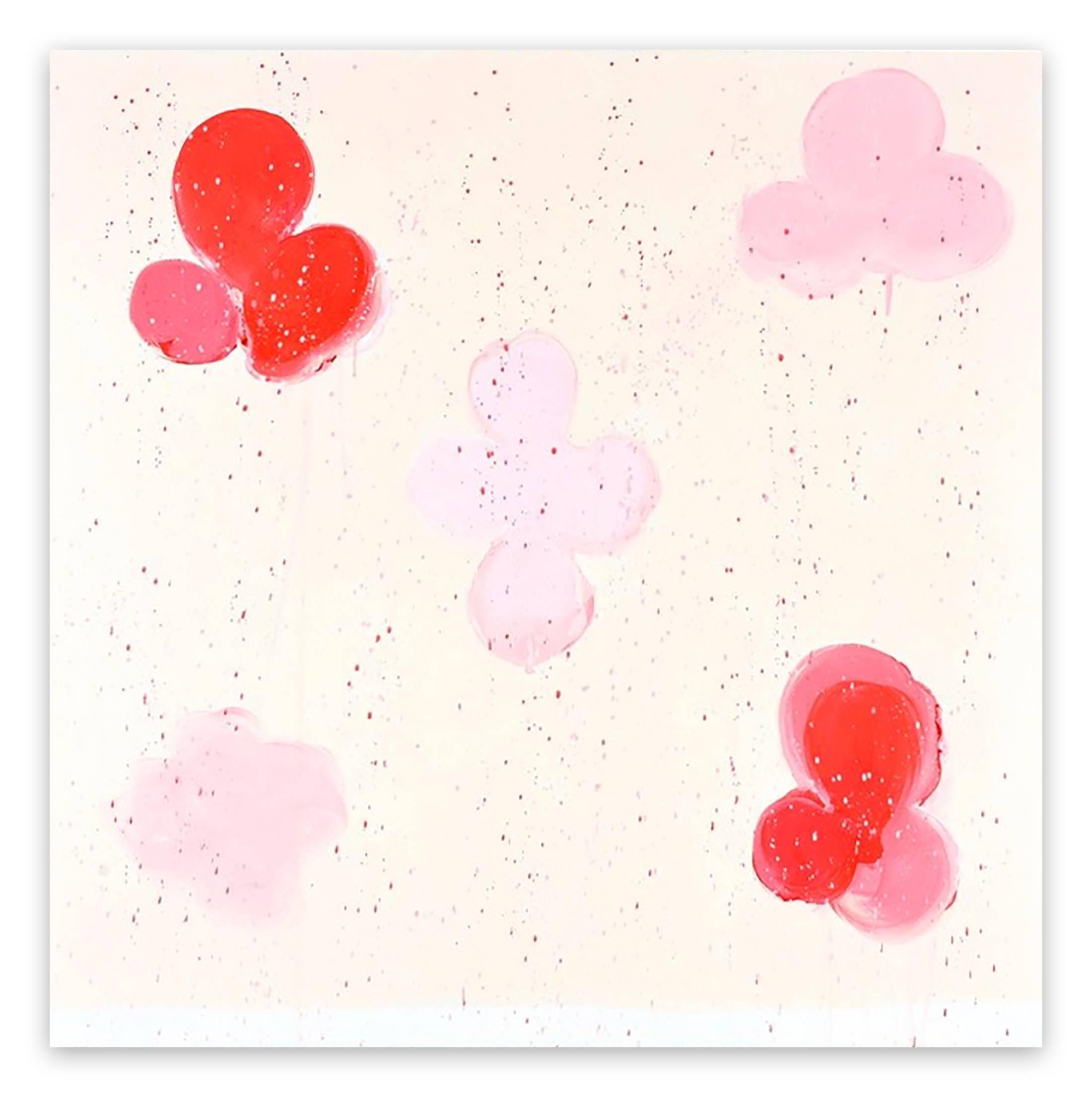 Abstract Painting Anya Spielman - Volley (peinture abstraite)
