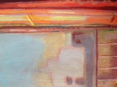 Balcón, Pintura, Acrílico sobre papel