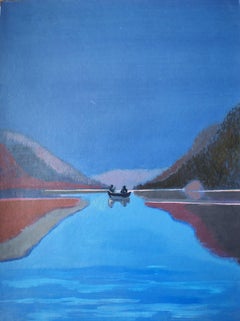 Canada II, Painting, Acrylic on Paper
