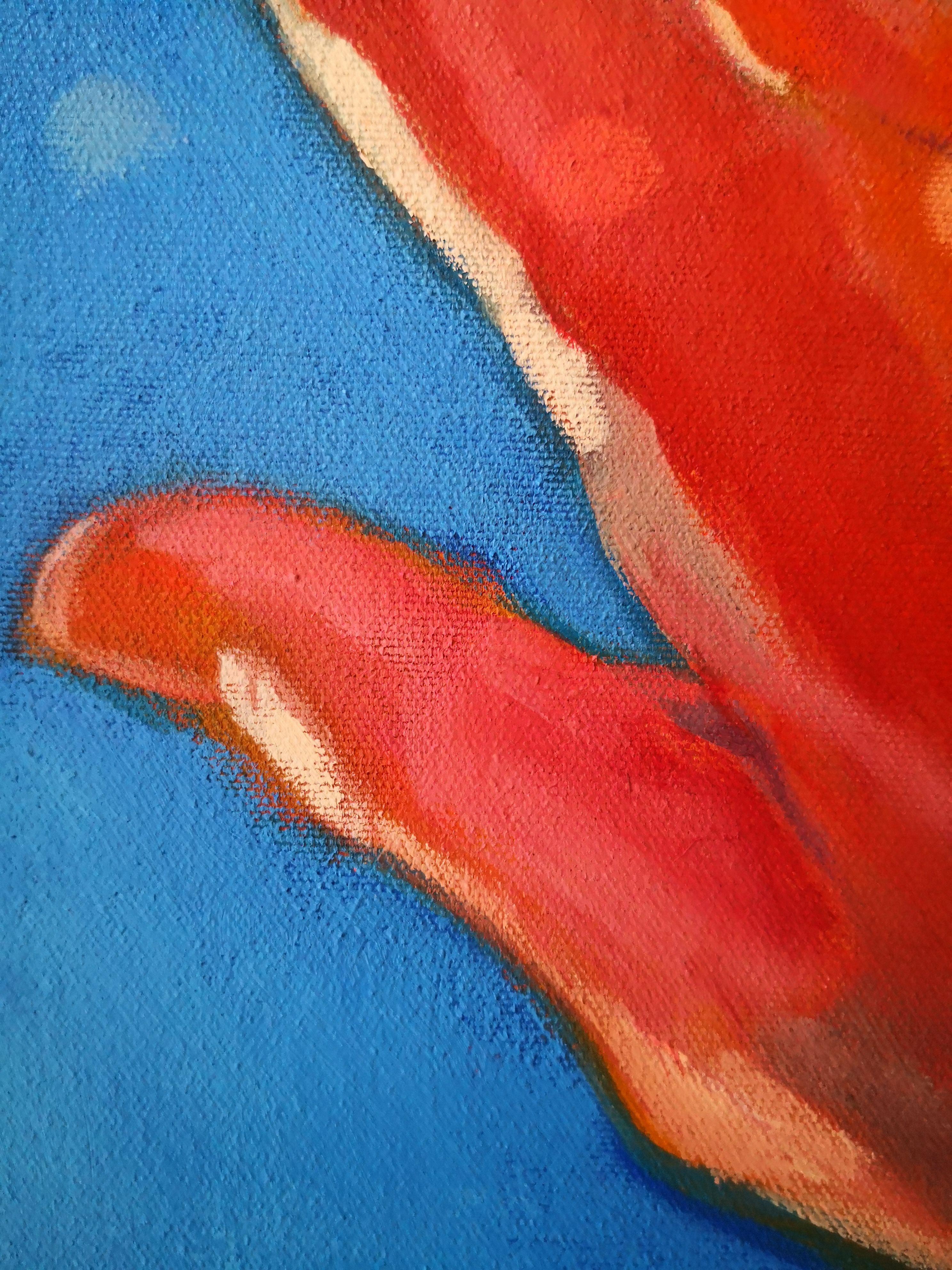 Por fin el verano, Pintura, Acrílico sobre lienzo en venta 1