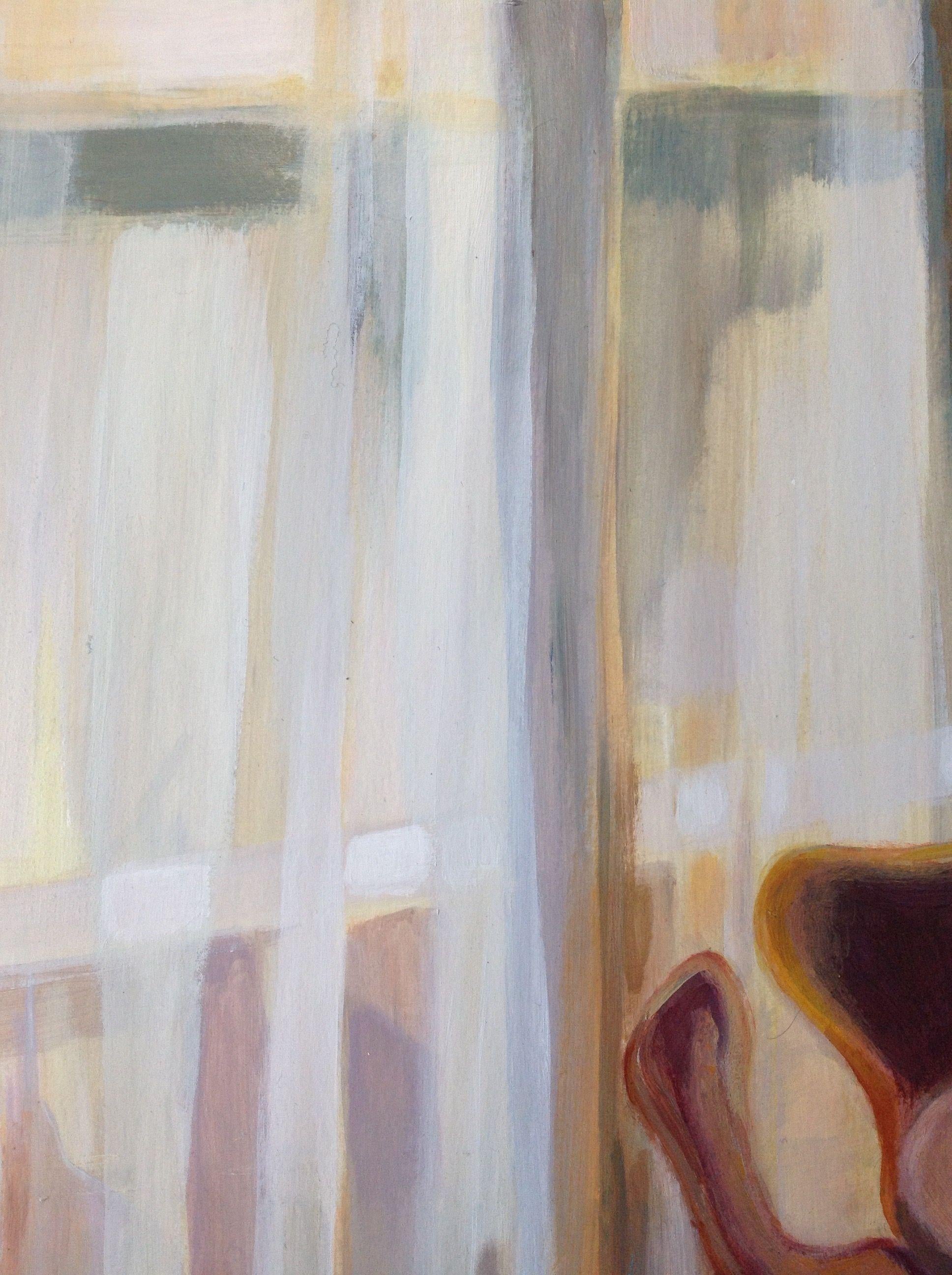 Acrílico sobre papel.  Me gusta pintar la luz que entra por las ventanas :: Pintura :: Contemporánea :: Esta obra viene con un certificado oficial de autenticidad firmado por el artista :: Lista para colgar: No :: Firmado: Sí :: Ubicación de la