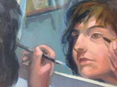 Make-Up, Painting, Acrylic on Canvas