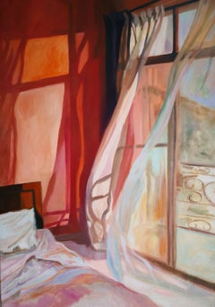 Room 422, Gemälde, Acryl auf Leinwand