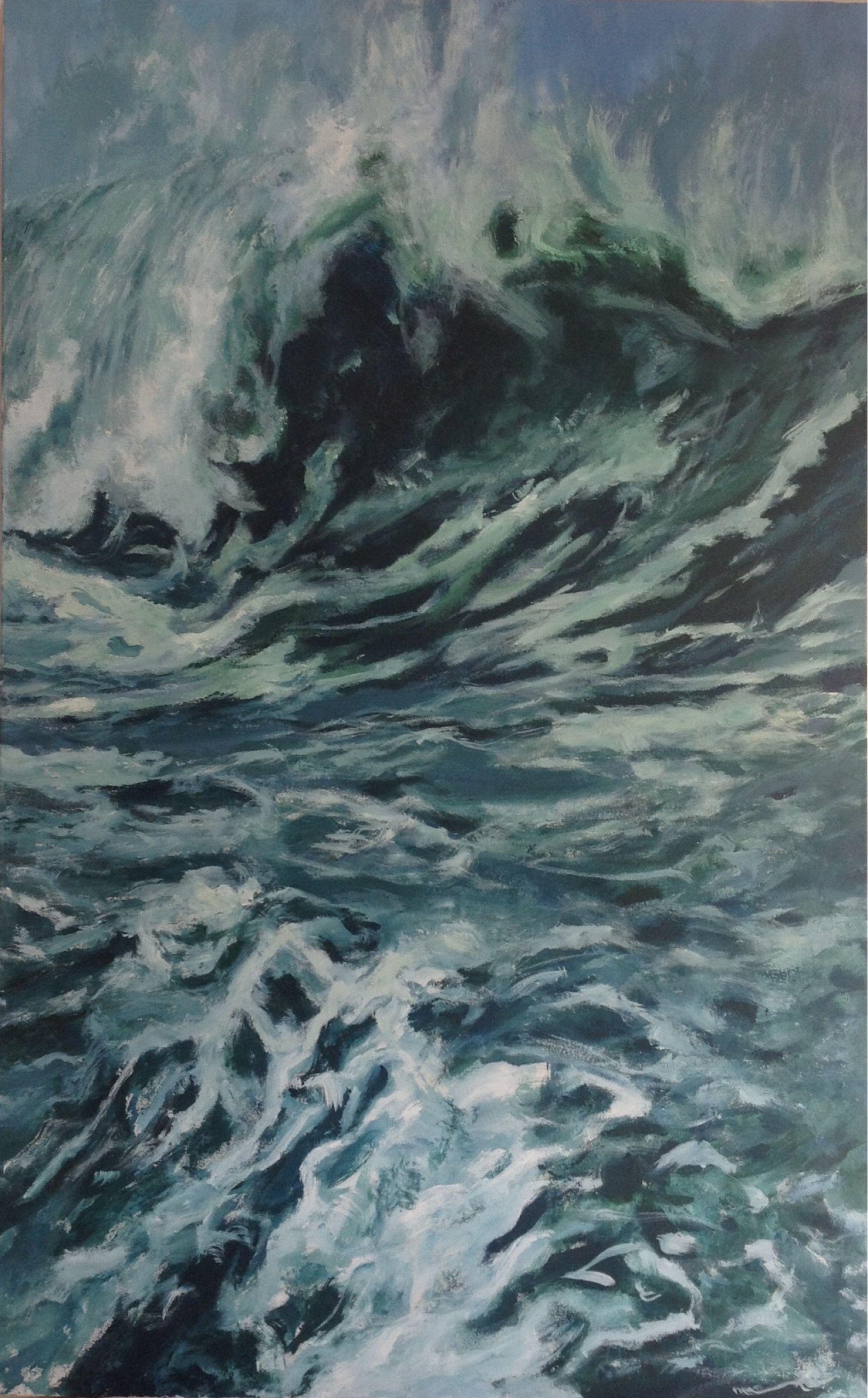 Seascape I, Painting, Acrylic on Canvas