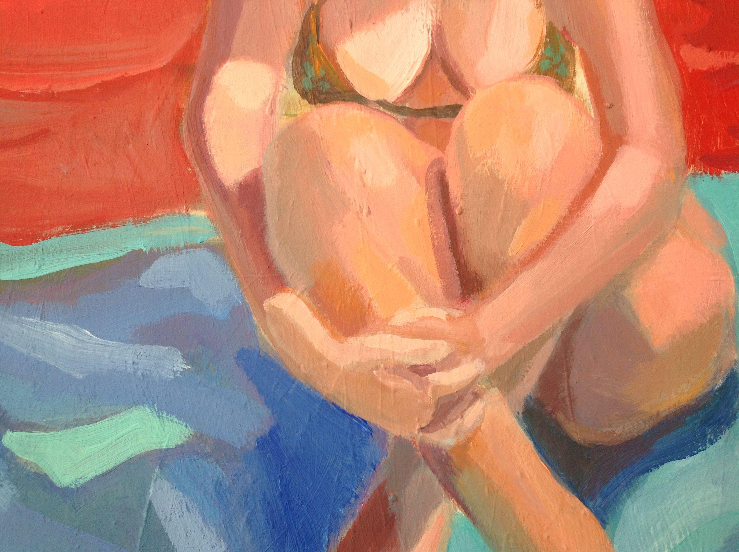 Estate 2020 #3, Pittura, Acrilico su carta - Painting Contemporaneo di Anyck Alvarez Kerloch