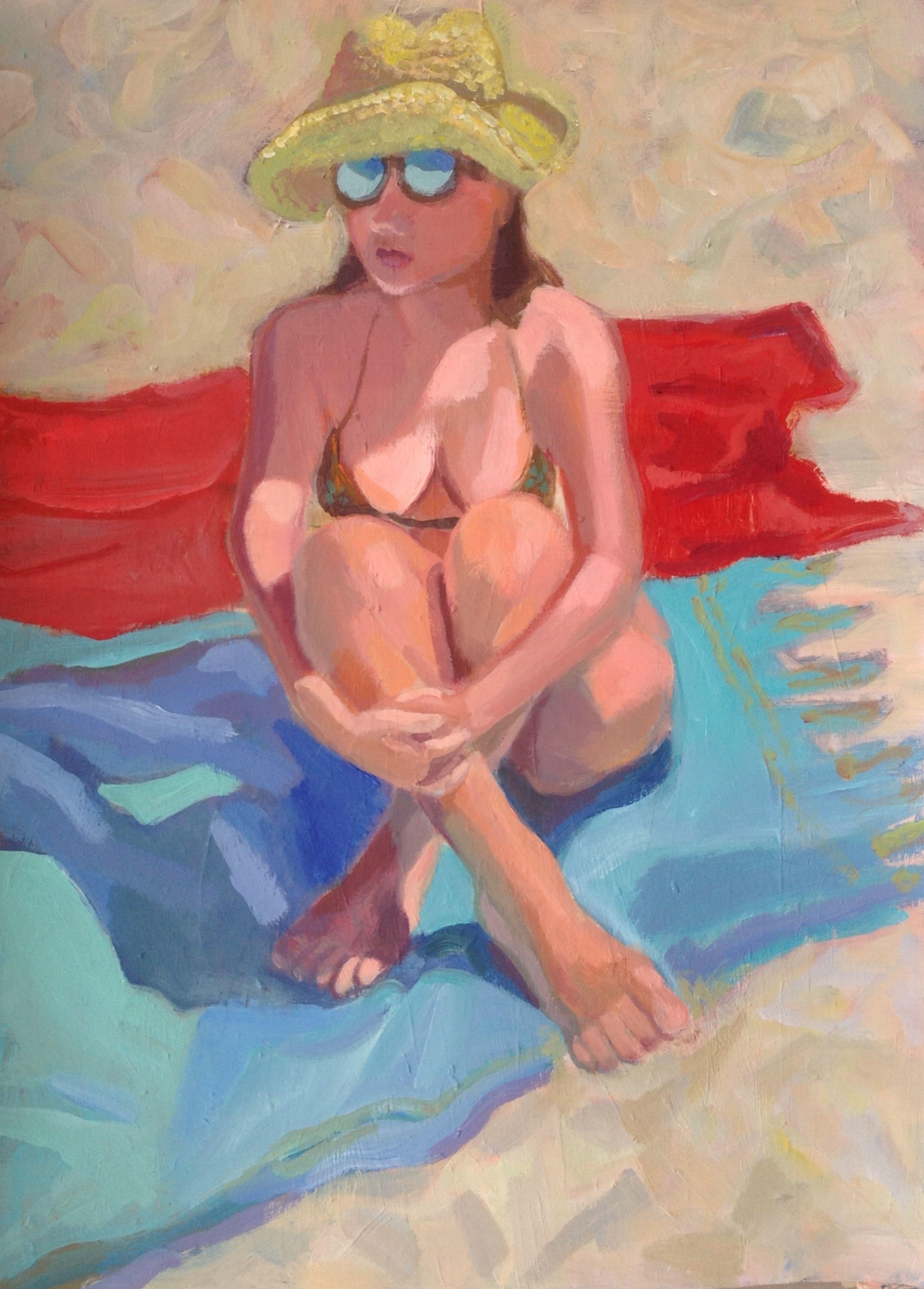 Estate 2020 #3, Pittura, Acrilico su carta - Painting di Anyck Alvarez Kerloch