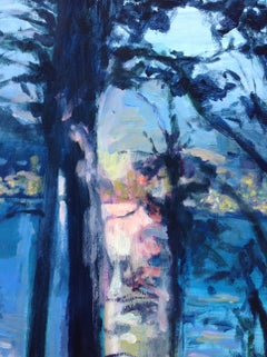 Sunset #1, Painting, Acrylic on Paper