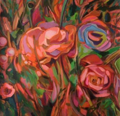 Wild Bouquet, Painting, Acrylic on Canvas