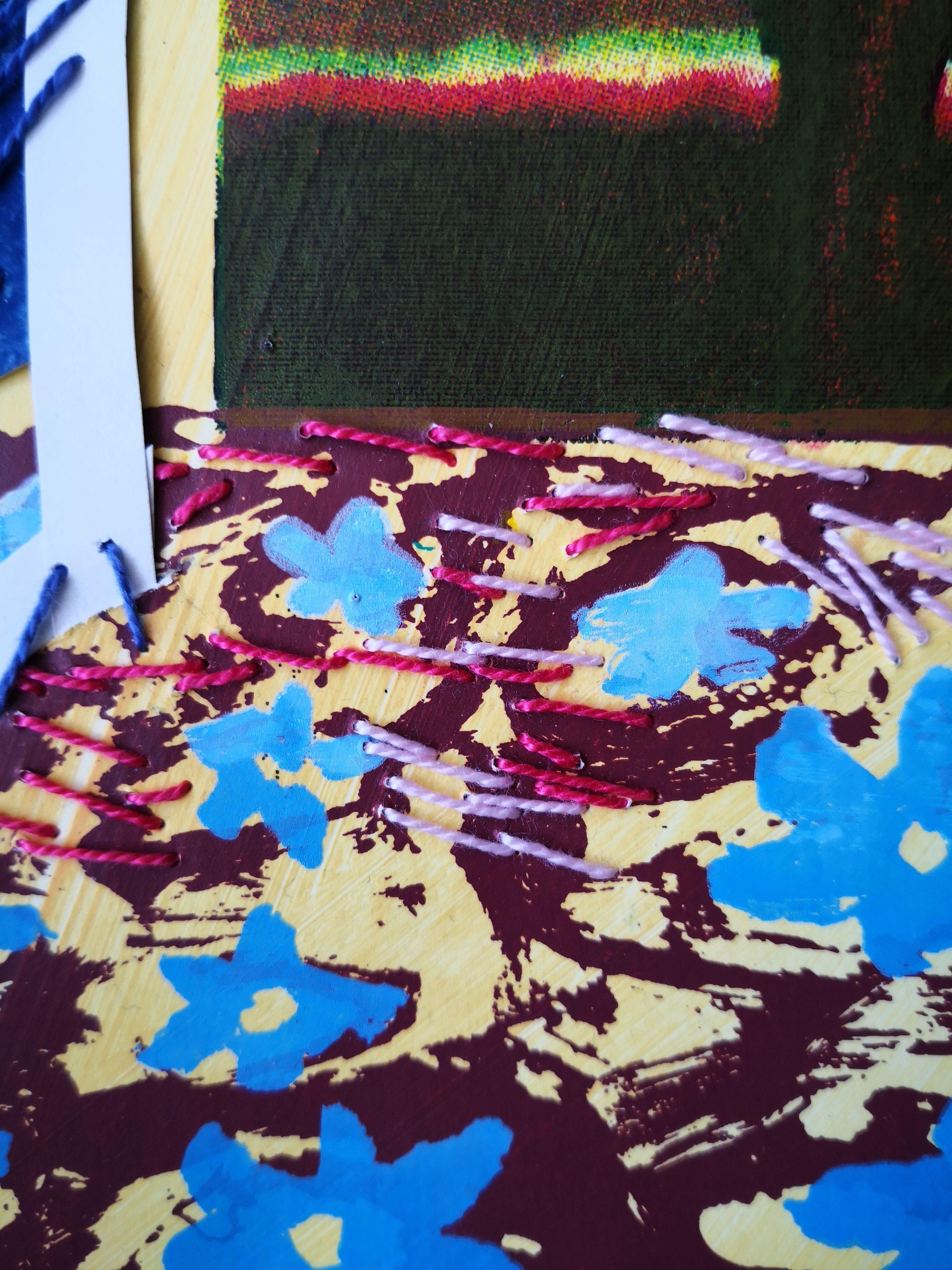 Summer 2024 #1, Hand Printed Work, Screen For Sale 3