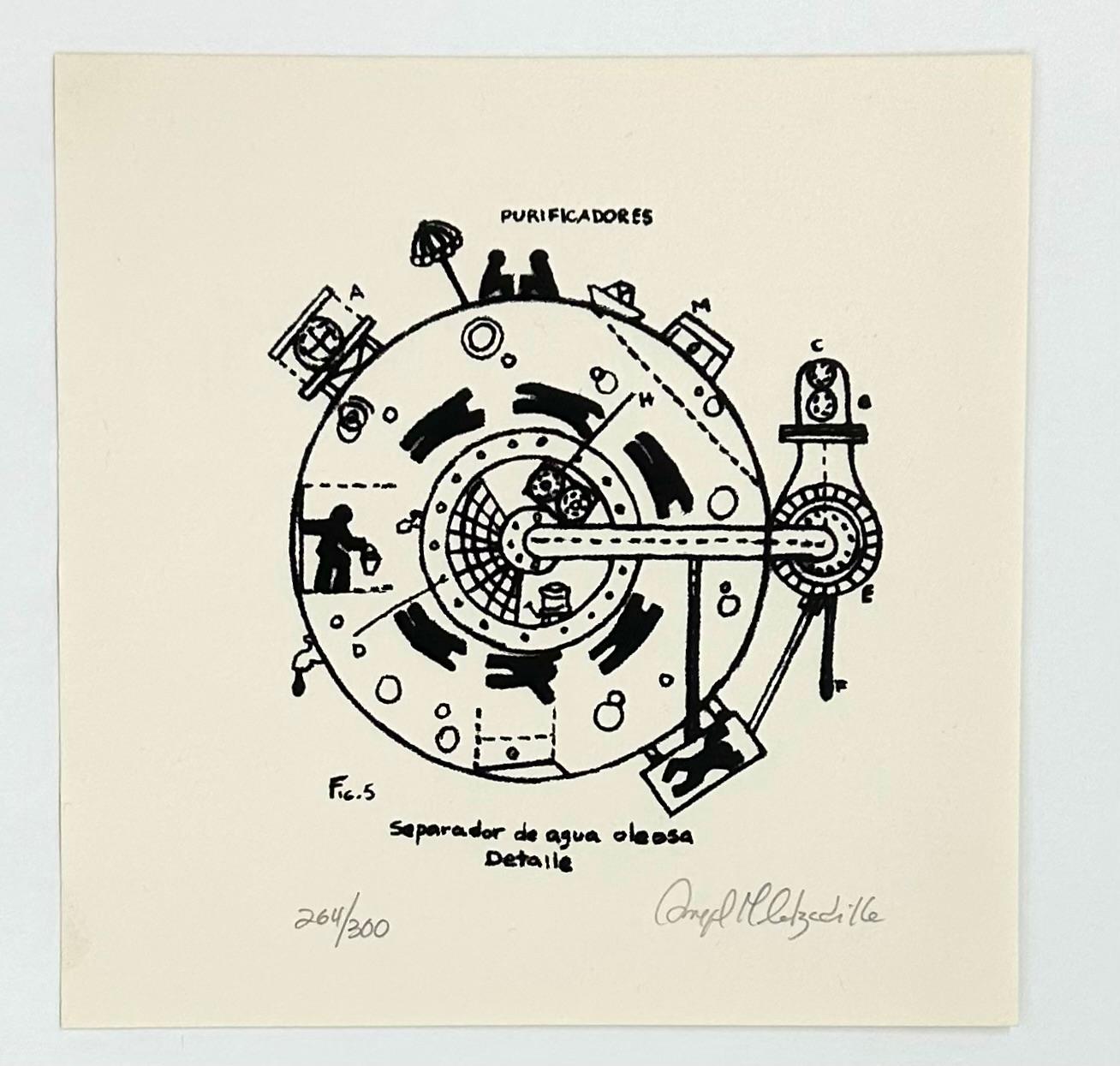 Anyel Maidelin Calzadilla (Cuba, 1975)
'Purificadores. Detalle (La Huella Múltiple)', 2002
engraving on paper
8.1 x 8.1 in. (20.5 x 20.5 cm.)
Edition of 300
ID: HUE-210
Hand-signed by author