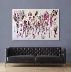 The Unbearable Lightness of Being, Mixed Media on Wood Panel