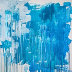 Peinture - « Blue Spirits », acrylique sur toile