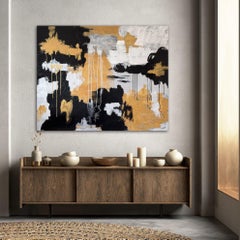 Gold Rush, Painting, Acrylic on Wood Panel