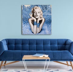 Urban Marilyn, Pittura, Acrilico su pannello di Wood