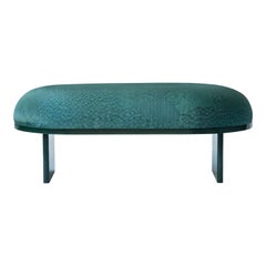 Anza Small Upholstered Bench with Floating Cushion