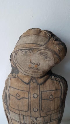 ANZAC WW1 Straw Rag Doll of a Soldier